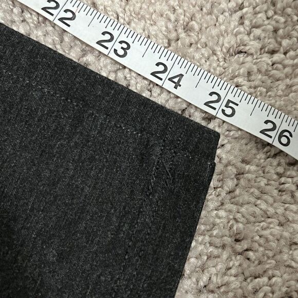 Torrid Women’s Plus Size 22 Capri Pants Stretch Gray Button Closure Denim - Picture 11 of 13